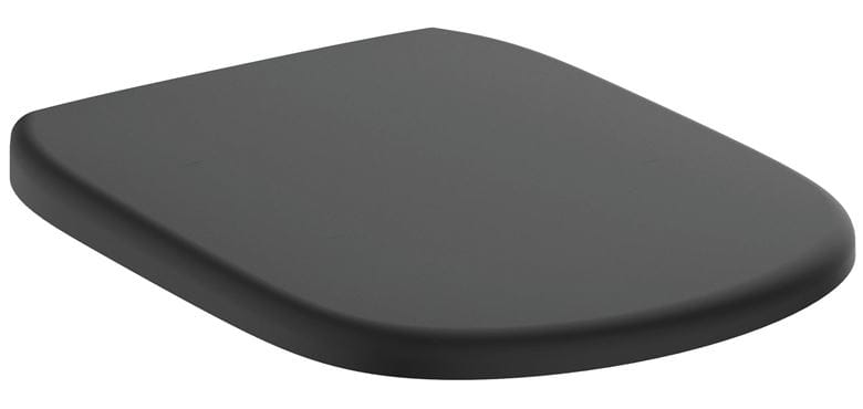 IDEAL STANDARD TESI WC sedadlo, SoftClose, hodvábna čierna T3529V3 Obrázek - Hlavní obrázek