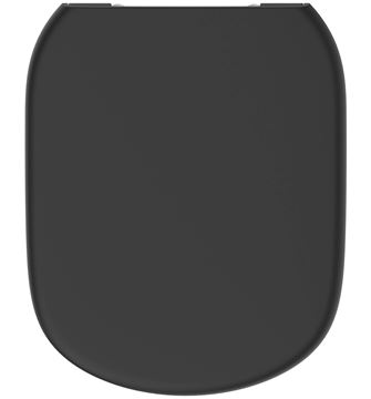 IDEAL STANDARD TESI WC sedadlo, SoftClose, hodvábna čierna T3529V3 Obrázek - fotka