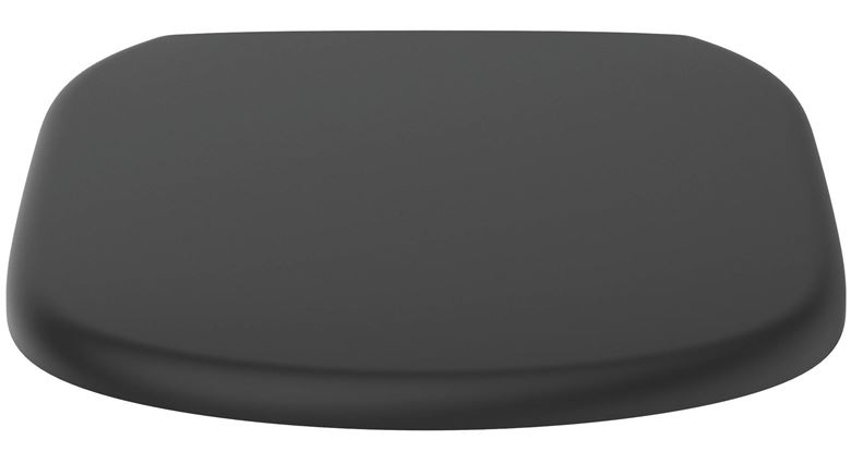 IDEAL STANDARD TESI WC sedadlo, SoftClose, hodvábna čierna T3529V3 Obrázek - fotka