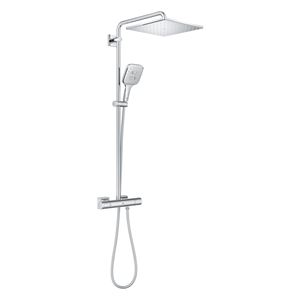 GROHE RAINSHOWER SMARTACTIVE 310 sprchový set s termostatickou batériou, horná sprcha, ručná sprcha s 3 prúdmi, tyč, hadica, Water Saving, chróm