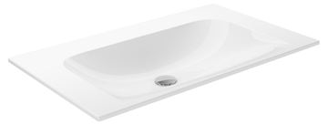 KEUCO PLAN umývadlo 80,5 cm, bez otvoru pre batériu, bez prepadu, CleanPlus