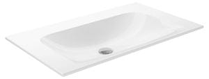 KEUCO PLAN umývadlo 80,5 cm, bez otvoru pre batériu, bez prepadu, CleanPlus