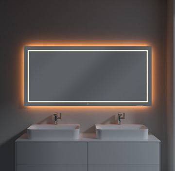 VILLEROY & BOCH FINION zrkadlo 160x75 cm, s osvetlením, s reguláciou teploty svetla G6001600 Obrázek - fotka