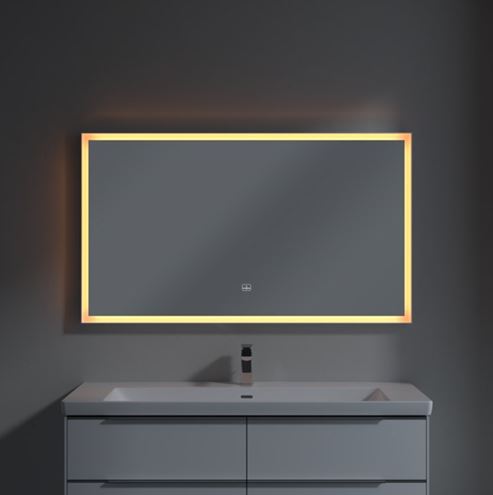 VILLEROY & BOCH SUBWAY 3.0 zrkadlo 130x75 cm, s osvetlením, s reguláciou stmievania a teploty svetla, so senzorom A4631300 Obrázek - fotka