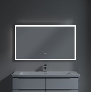 VILLEROY & BOCH SUBWAY 3.0 zrkadlo 130x75 cm, s osvetlením, s reguláciou stmievania a teploty svetla, so senzorom A4631300 Obrázek - fotka