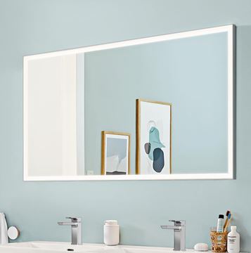 VILLEROY & BOCH SUBWAY 3.0 zrkadlo 130x75 cm, s osvetlením, s reguláciou stmievania a teploty svetla, so senzorom A4631300 Obrázek - fotka