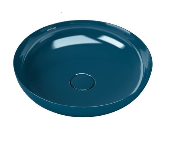 KALDEWEI MIENA 3181 umývadlová misa 38 cm, bez prepadu, smaltovaná oceľ, Perl-Effect, deep dream 909406003678 Obrázek - Hlavní obrázek