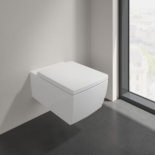 VILLEROY & BOCH MEMENTO 2.0 závesné WC, DirectFlush splachovanie, alpská biela 4633R001 Obrázek - fotka