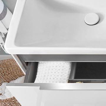 VILLEROY & BOCH SUBWAY 3.0 skrinka pod dvojumývadlo 127,2x47,8x57,6 cm, 4 zásuvky, Brilliant White C56800VE Obrázek - fotka
