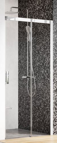 RAVAK MATRIX MSD2 110 R sprchové dvere 110x195 cm, posuvné, pravé, chróm lesk/sklo transparent 0WPD0C00Z1 Obrázek - Hlavní obrázek