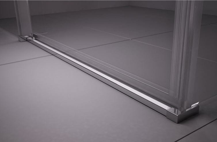 RAVAK MATRIX MSD2 120 L sprchové dvere 120x195 cm, posuvné, satin/sklo transparent 0WLG0U00Z1 Obrázek - fotka
