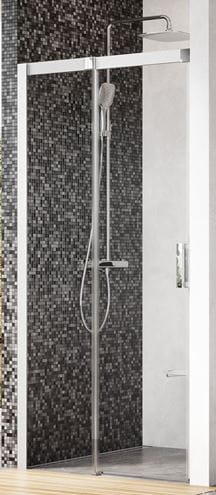 RAVAK MATRIX MSD2 120 L sprchové dvere 120x195 cm, posuvné, satin/sklo transparent 0WLG0U00Z1 Obrázek - Hlavní obrázek