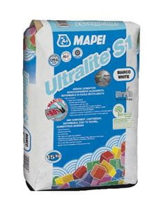MAPEI ULTRALITE S1 cementové lepidlo 15 kg, šedá