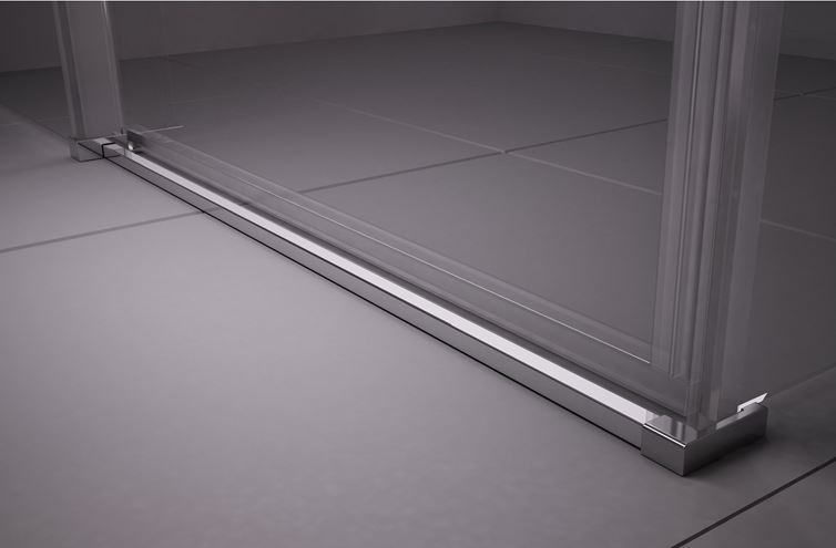 RAVAK MATRIX MSD2 120 L sprchové dvere 120x195 cm, posuvné, ľavé, chróm lesk/sklo transparent 0WLG0C00Z1 Obrázek - fotka