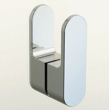 RAVAK CHROME CRV1 90 sprchové dvere 90x195 cm, lietací, satin/sklo transparent 1QV70U01Z1 Obrázek - fotka