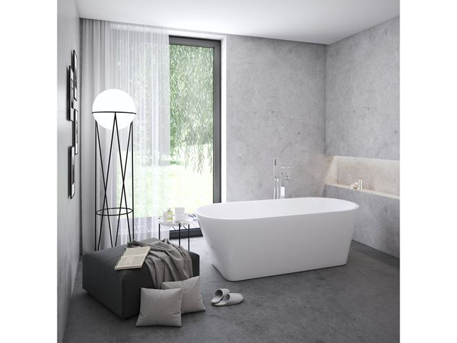RAVAK SOLO voľne stojaca vaňa 178x80 cm, pre 2 osoby, s nožičkami, akrylát XC00100050 Obrázek - fotka