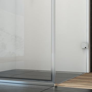 RAVAK BRILLIANT BSRV4 80 sprchovací kút 80x80 cm, rohový vstup, chróm/sklo transparent 1UV44A00Z1 Obrázek - fotka