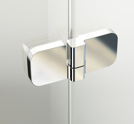 RAVAK BRILLIANT BSRV4 80 sprchovací kút 80x80 cm, rohový vstup, chróm/sklo transparent 1UV44A00Z1 Obrázek - fotka