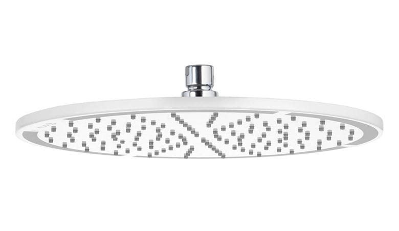 KLUDI A-QA horná sprcha pr. 300 mm, biela/chróm 6433091-00 Obrázek - Hlavní obrázek