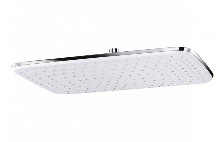 KLUDI FRESHLINE horná sprcha 400x260 mm, biela/chróm 6440005-00 Obrázek - Hlavní obrázek