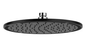 KLUDI A-QA horná sprcha pr. 250 mm, matná čierna/chróm