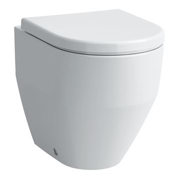 LAUFEN PRE stacionárne WC, Rimless splachovanie, zadný a spodný odpad 