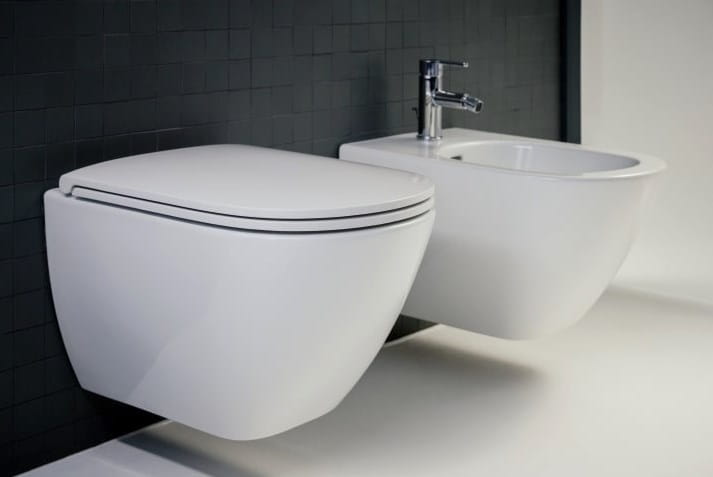 LAUFEN LUA závesné WC, so SoftClose sedátkom, Rimless splachovanie H8660800000001 Obrázek - fotka