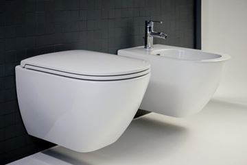 LAUFEN LUA závesné WC, so SoftClose sedátkom, Rimless splachovanie H8660800000001 Obrázek - fotka