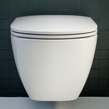 LAUFEN LUA závesné WC, so SoftClose sedátkom, Rimless splachovanie H8660800000001 Obrázek - fotka