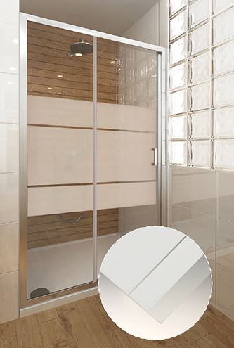 ROTH TOWER LINE TCO1/900 sprchové dvere 90x200 cm, lietacie, brillant/sklo intimglass 727-9000000-00-20 Obrázek - fotka