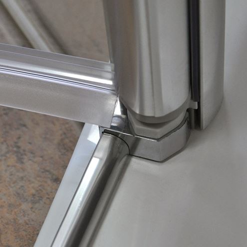 ROTH TOWER LINE TCO1/800 sprchové dvere 80x200 cm, lietacie, brillant/sklo transparent 727-8000000-00-02 Obrázek - fotka