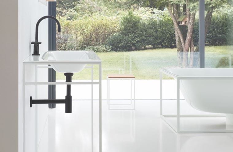 BETTELUX SHAPE rám pre umývadlo 800x495x890 mm, matná čierna Q011-815 Obrázek - fotka