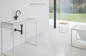 BETTELUX SHAPE rám pre umývadlo 800x495x890 mm, matná čierna Q011-815 Obrázek - fotka