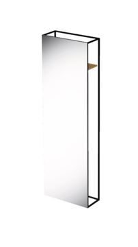 BETTELUX SHAPE zrkadlo 60x190 cm, s poličkou