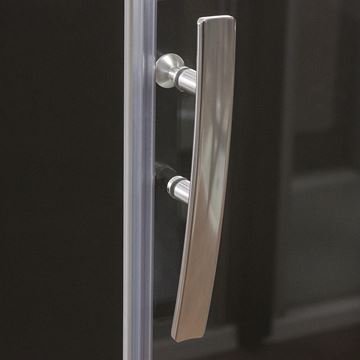ROTH PROXIMA LINE PXDO1N/800 sprchové dvere 80x200 cm, pivotové, brillant/sklo transparent 525-8000000-00-02 Obrázek - fotka