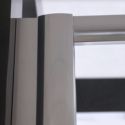 ROTH PROXIMA LINE PXDO1N/800 sprchové dvere 80x200 cm, pivotové, brillant/sklo satinato 525-8000000-00-15 Obrázek - fotka