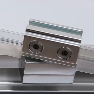 ROTH PROXIMA LINE PXDO1N/800 sprchové dvere 80x200 cm, pivotové, brillant/sklo satinato 525-8000000-00-15 Obrázek - fotka