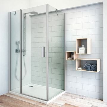 ROTH TOWER LINE TDO1/900 sprchové dvere 90x200 cm, lietacie, brillant/sklo transparent 724-9000000-00-02 Obrázek - fotka