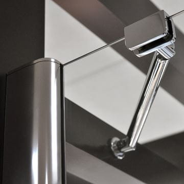 ROTH TOWER LINE TDO1/900 sprchové dvere 90x200 cm, lietacie, striebro/sklo transparent 724-9000000-01-02 Obrázek - fotka