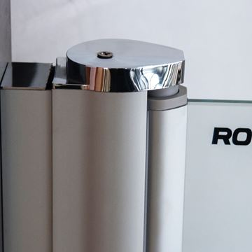 ROTH TOWER LINE TDO1/1000 sprchové dvere 100x200 cm, lietacie, brillant/sklo transparent 724-1000000-00-02 Obrázek - fotka