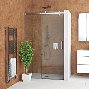 ROTH AMBIENT LINE AMD2/1200 sprchové dvere 120x200 cm, posuvné, brillant/sklo transparent 620-1200000-00-02 Obrázek - fotka