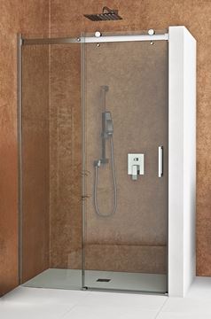 ROTH AMBIENT LINE AMD2/1300 sprchové dvere 130x200 cm, posuvné, brillant/sklo transparent