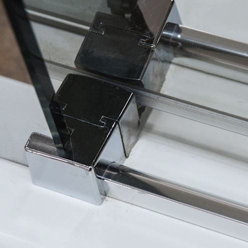 ROTH AMBIENT LINE AMD2/1300 sprchové dvere 130x200 cm, posuvné, brillant/sklo transparent 620-1300000-00-02 Obrázek - fotka