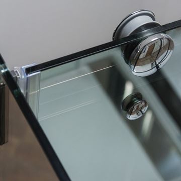 ROTH AMBIENT LINE AMD2/1500 sprchové dvere 150x200 cm, posuvné, brillant/sklo transparent 620-1500000-00-02 Obrázek - fotka