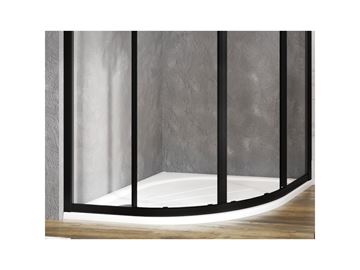 RAVAK ELIPSO PRO 90 sprchová vanička 90x90 cm, R500, liaty mramor, bez nožičiek, s protišmykom XA237701010 Obrázek - fotka