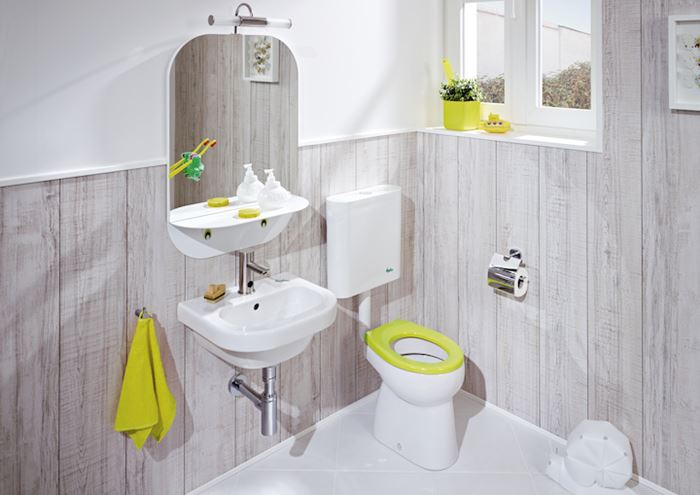 JIKA BABY detské stacionárne WC, zadný odpad H8220360000001 Obrázek - fotka