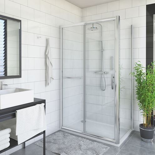 ROTH PROXIMA LINE PXD2N/1300 sprchové dvere 130x200 cm, posuvné, brillant/sklo transparent 526-1300000-00-02 Obrázek - fotka