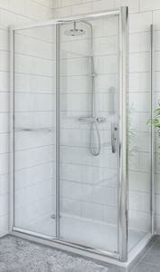 ROTH PROXIMA LINE PXD2N/1400 sprchové dvere 140x200 cm, posuvné, brillant/sklo transparent