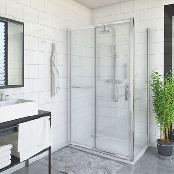 ROTH PROXIMA LINE PXD2N/1600 sprchové dvere 160x200 cm, posuvné, brillant/sklo satinato 526-1600000-00-15 Obrázek - fotka