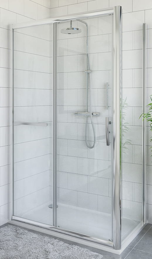 ROTH PROXIMA LINE PXD2N/1600 sprchové dvere 160x200 cm, posuvné, brillant/sklo transparent